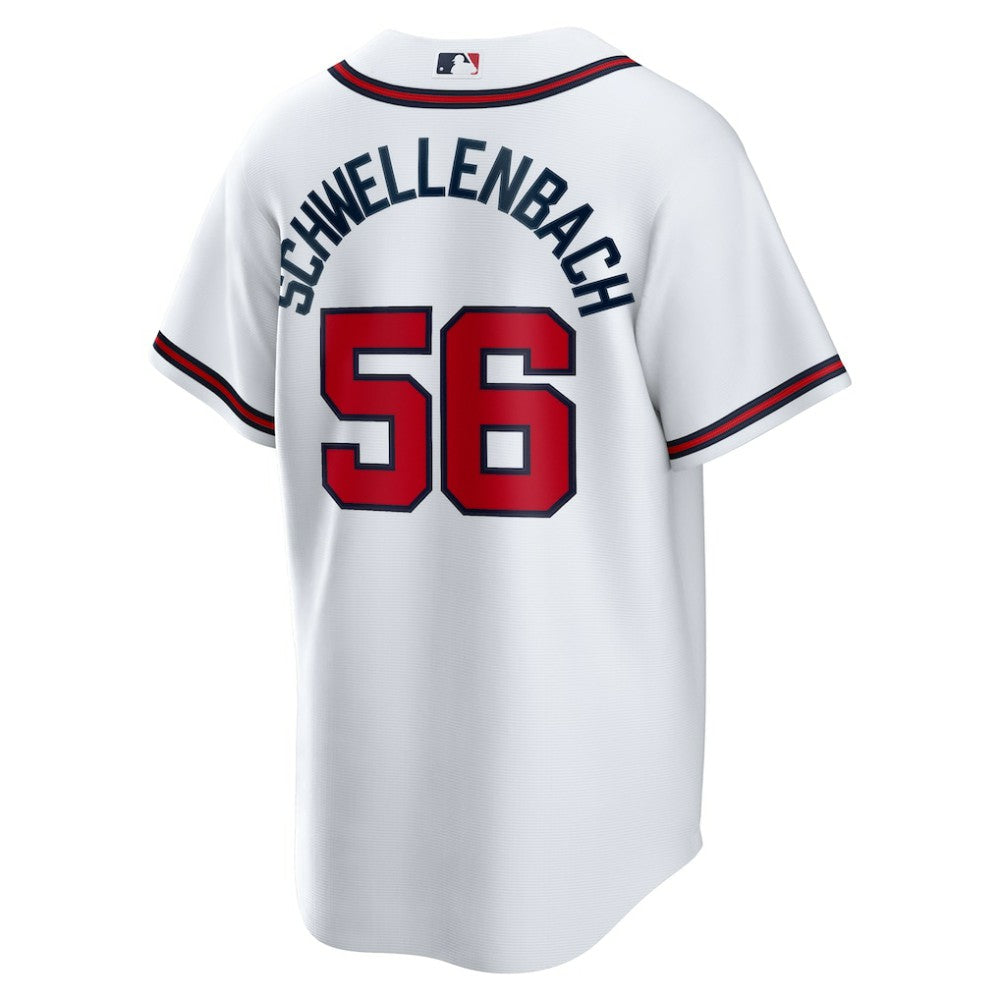 Spencer Schwellenbach Atlanta Braves Nike Home Replica Jersey Discount