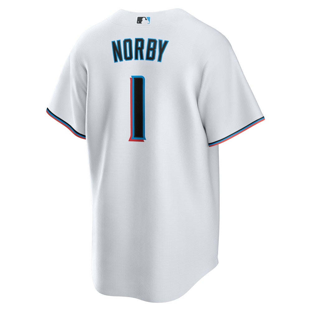 Connor Norby Miami Marlins Nike Home Replica Jersey Near Me