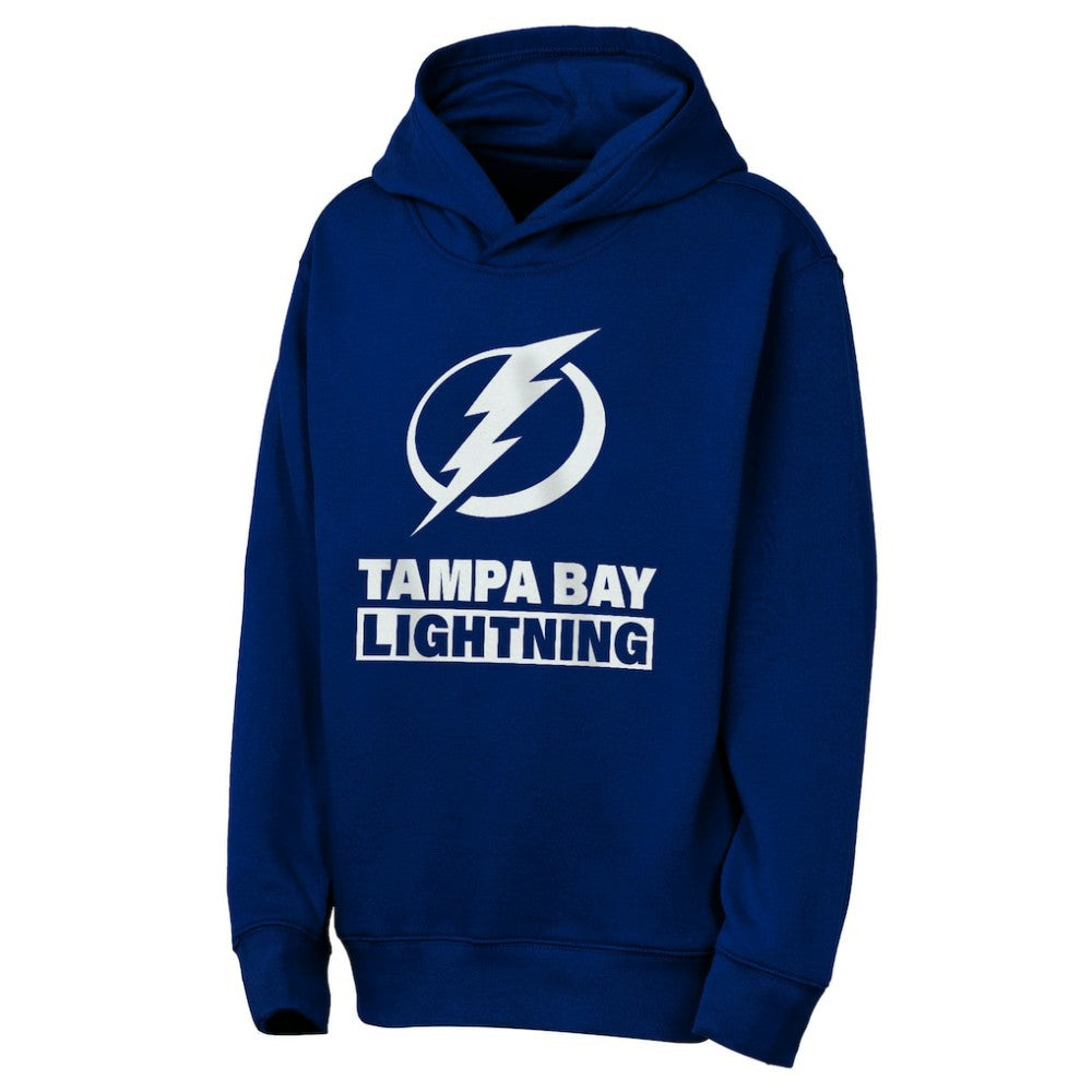 Tampa Bay Lightning Outerstuff Youth Back to Basics Hoodie - Blue | NHL on sale