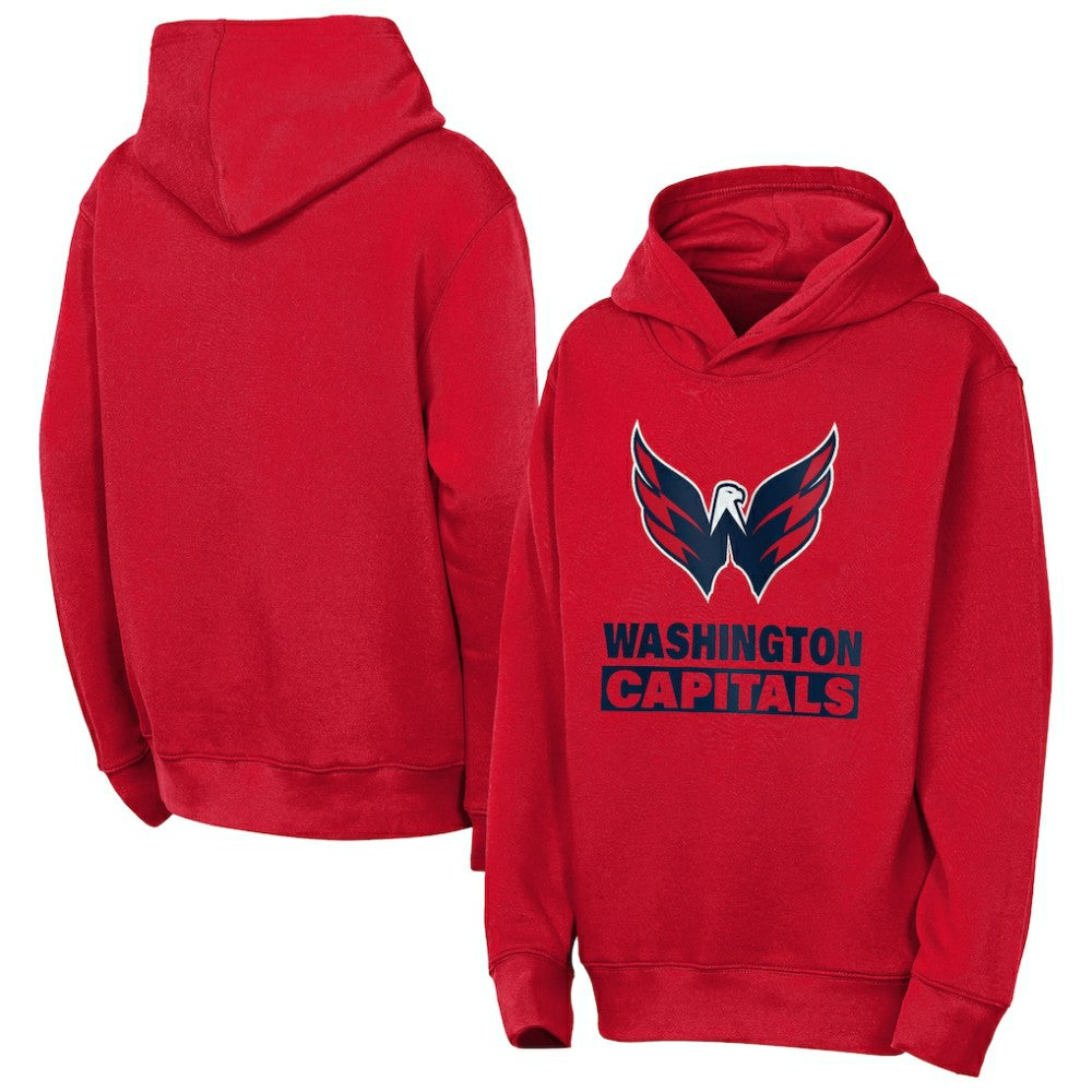 Washington Capitals Outerstuff Youth Back to Basics Hoodie - Red | NHL near me