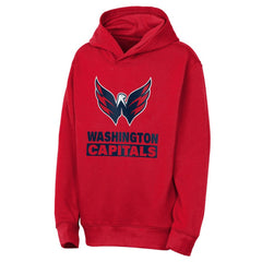 Washington Capitals Outerstuff Youth Back to Basics Hoodie - Red | NHL near me