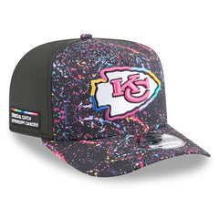 Kansas City Chiefs New Era 2025 NFL Crucial Catch A-Frame 9FIFTY Snapback Hat - Black - NFL