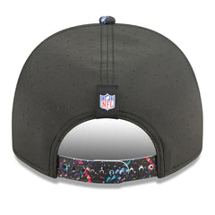 Miami Dolphins New Era 2025 NFL Crucial Catch A-Frame 9FIFTY Snapback Hat - Black - NFL