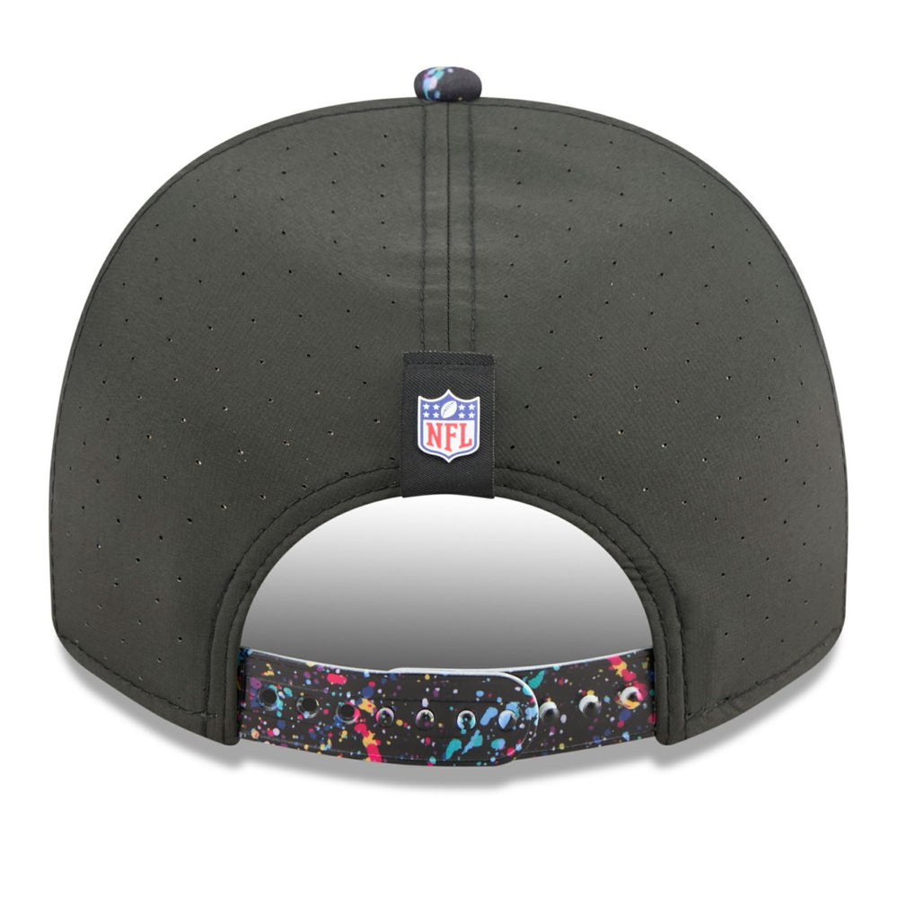 New York Jets New Era 2025 NFL Crucial Catch A-Frame 9FIFTY Snapback Hat - Black - NFL