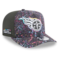 Tennessee Titans New Era 2025 NFL Crucial Catch A-Frame 9FIFTY Snapback Hat - Black - NFL