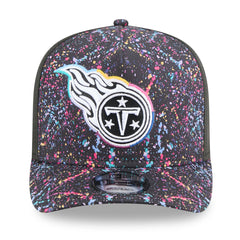 Tennessee Titans New Era 2025 NFL Crucial Catch A-Frame 9FIFTY Snapback Hat - Black - NFL