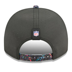 Arizona Cardinals New Era 2025 NFL Crucial Catch A-Frame 9FIFTY Snapback Hat - Black - NFL