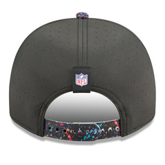 Detroit Lions New Era 2025 NFL Crucial Catch A-Frame 9FIFTY Snapback Hat - Black - NFL
