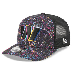 Washington Commanders New Era 2025 NFL Crucial Catch 9SEVENTY Adjustable Hat - Black - NFL