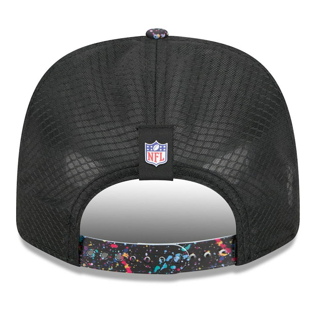 Detroit Lions New Era 2025 NFL Crucial Catch 9SEVENTY Adjustable Hat - Black - NFL