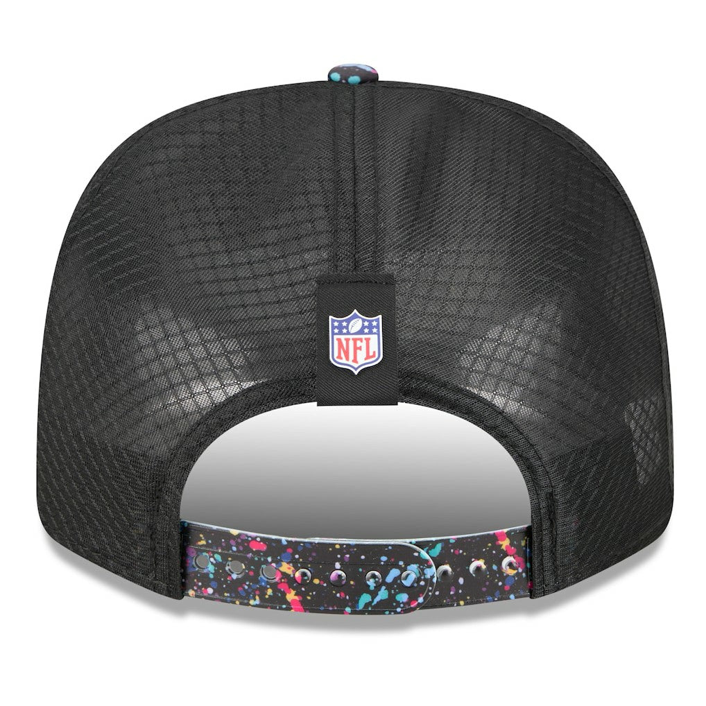 Las Vegas Raiders New Era 2025 NFL Crucial Catch 9SEVENTY Adjustable Hat - Black - NFL