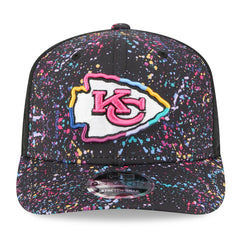 Kansas City Chiefs New Era 2025 NFL Crucial Catch 9SEVENTY Adjustable Hat - Black - NFL