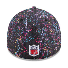Washington Commanders New Era 2025 NFL Crucial Catch 39THIRTY Flex Hat - Black - NFL