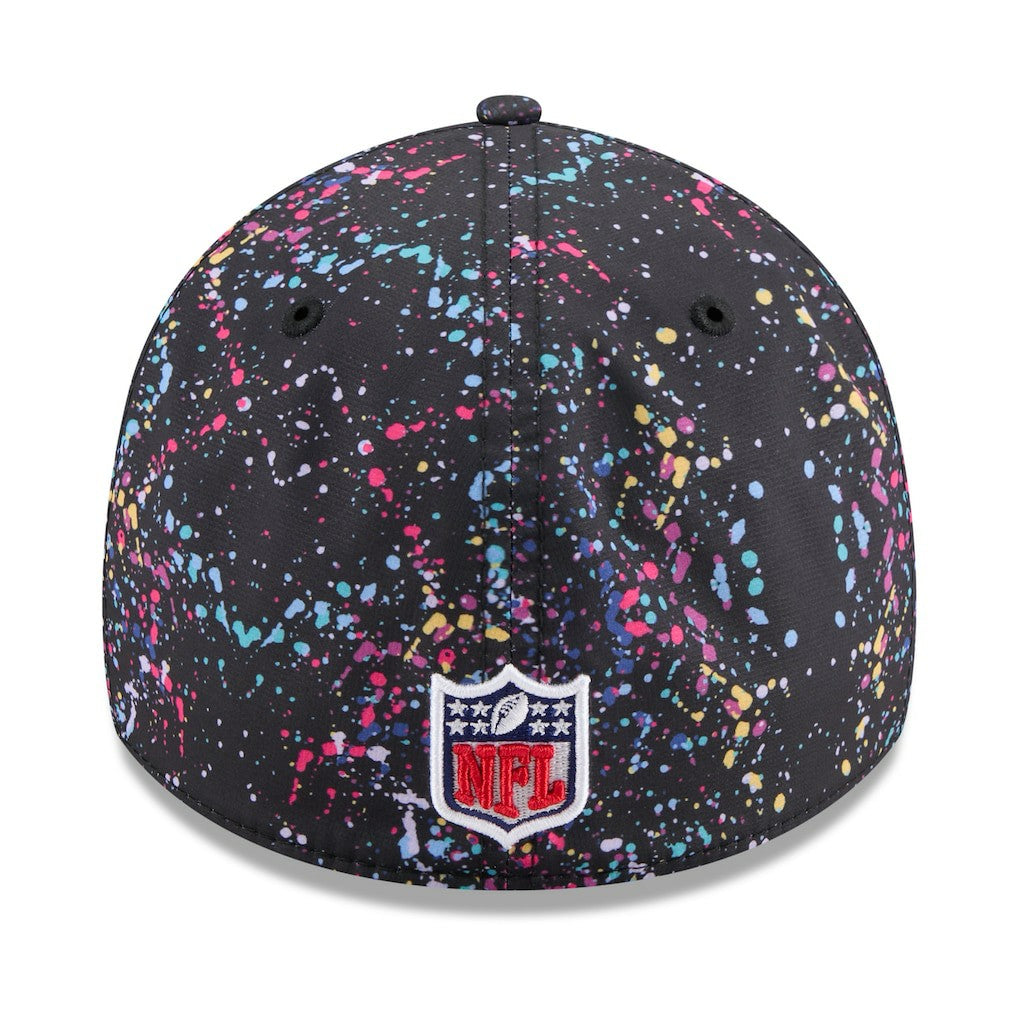 Kansas City Chiefs New Era 2025 NFL Crucial Catch 39THIRTY Flex Hat - Black - NFL