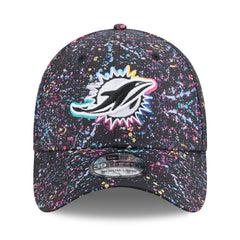 Miami Dolphins New Era 2025 NFL Crucial Catch 39THIRTY Flex Hat - Black - NFL