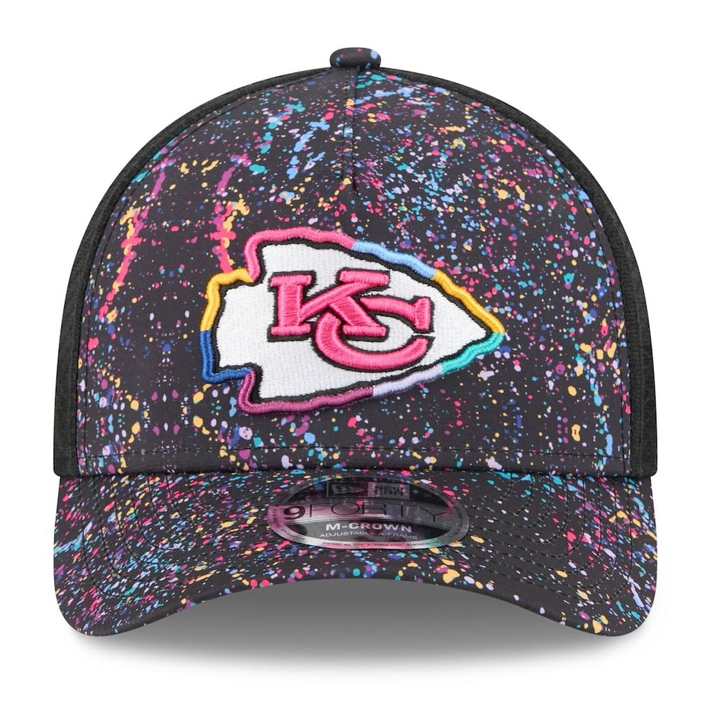 Kansas City Chiefs New Era 2025 NFL Crucial Catch 9FORTY Adjustable Hat - Black - NFL