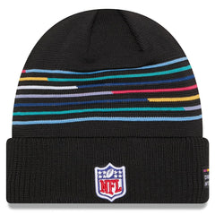 Arizona Cardinals New Era 2025 NFL Crucial Catch Cuffed Knit Hat - Black - NFL