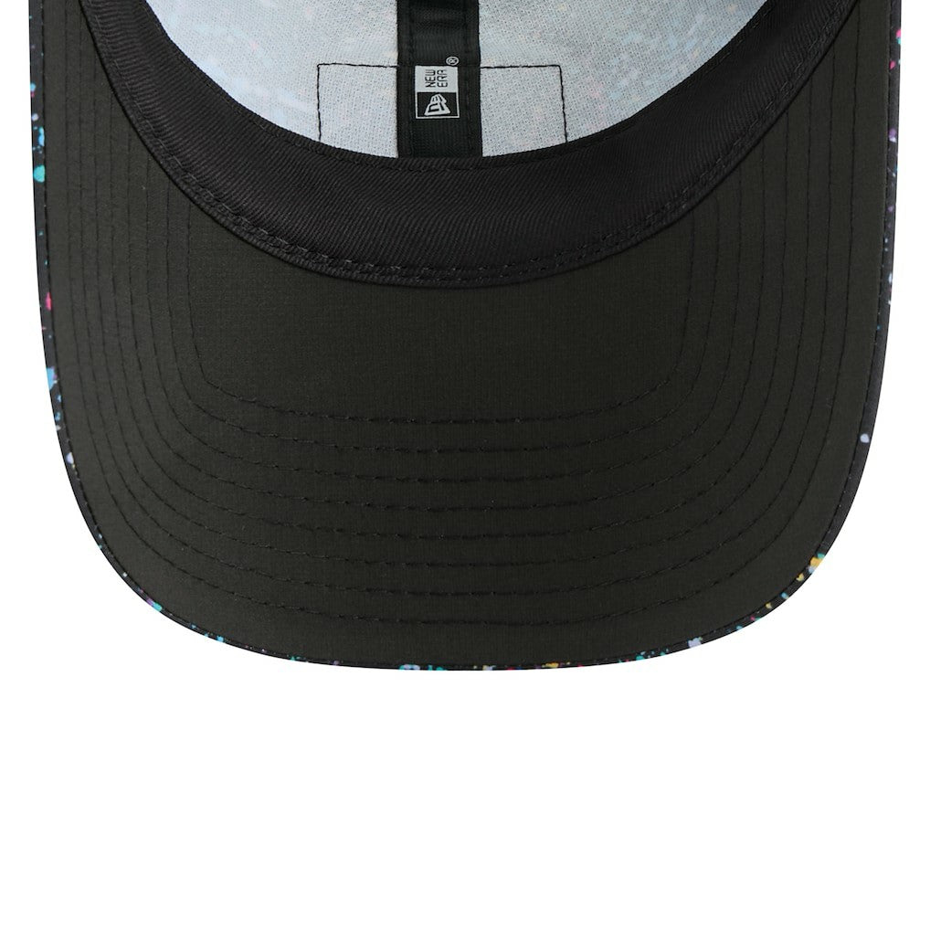 Los Angeles Chargers New Era Women's 2025 NFL Crucial Catch Pony Tail Adjustable Hat - Black - NFL
