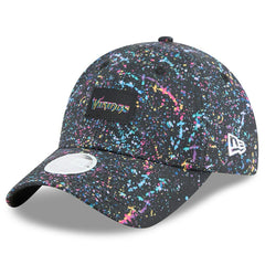 Minnesota Vikings New Era Women's 2025 NFL Crucial Catch Pony Tail Adjustable Hat - Black - NFL