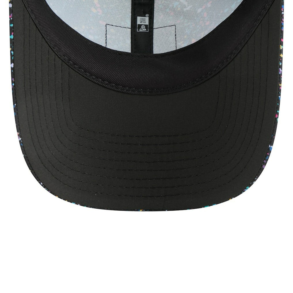 Philadelphia Eagles New Era Women's 2025 NFL Crucial Catch Pony Tail Adjustable Hat - Black - NFL