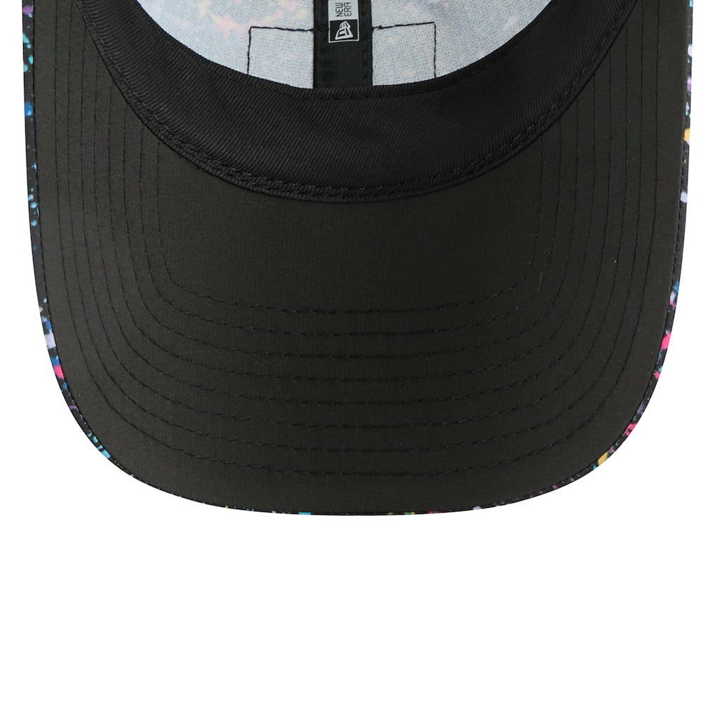San Francisco 49ers New Era Women's 2025 NFL Crucial Catch Pony Tail Adjustable Hat - Black - NFL