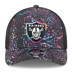 Las Vegas Raiders New Era Youth 2025 NFL Crucial Catch 9FORTY Adjustable Hat - Black - NFL