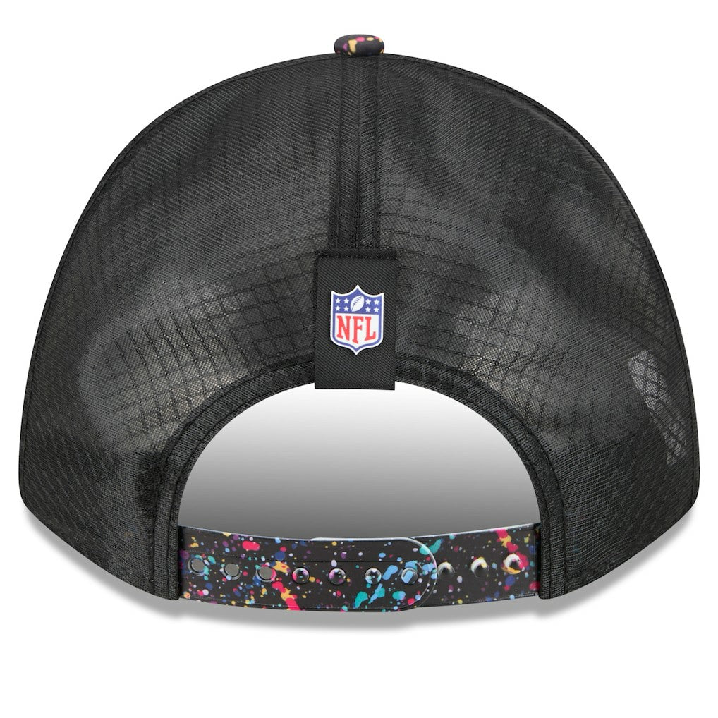 Miami Dolphins New Era Youth 2025 NFL Crucial Catch 9FORTY Adjustable Hat - Black - NFL