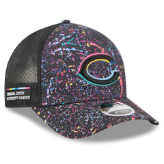 Chicago Bears New Era Youth 2025 NFL Crucial Catch 9FORTY Adjustable Hat - Black - NFL