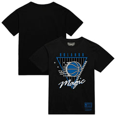 Mitchell & Ness Orlando Magic Worldwide Collection Tri-Logo T-Shirt Black