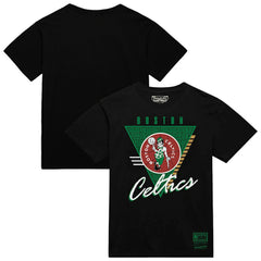 Mitchell & Ness Boston Celtics Worldwide Collection Tri-Logo T-Shirt Black