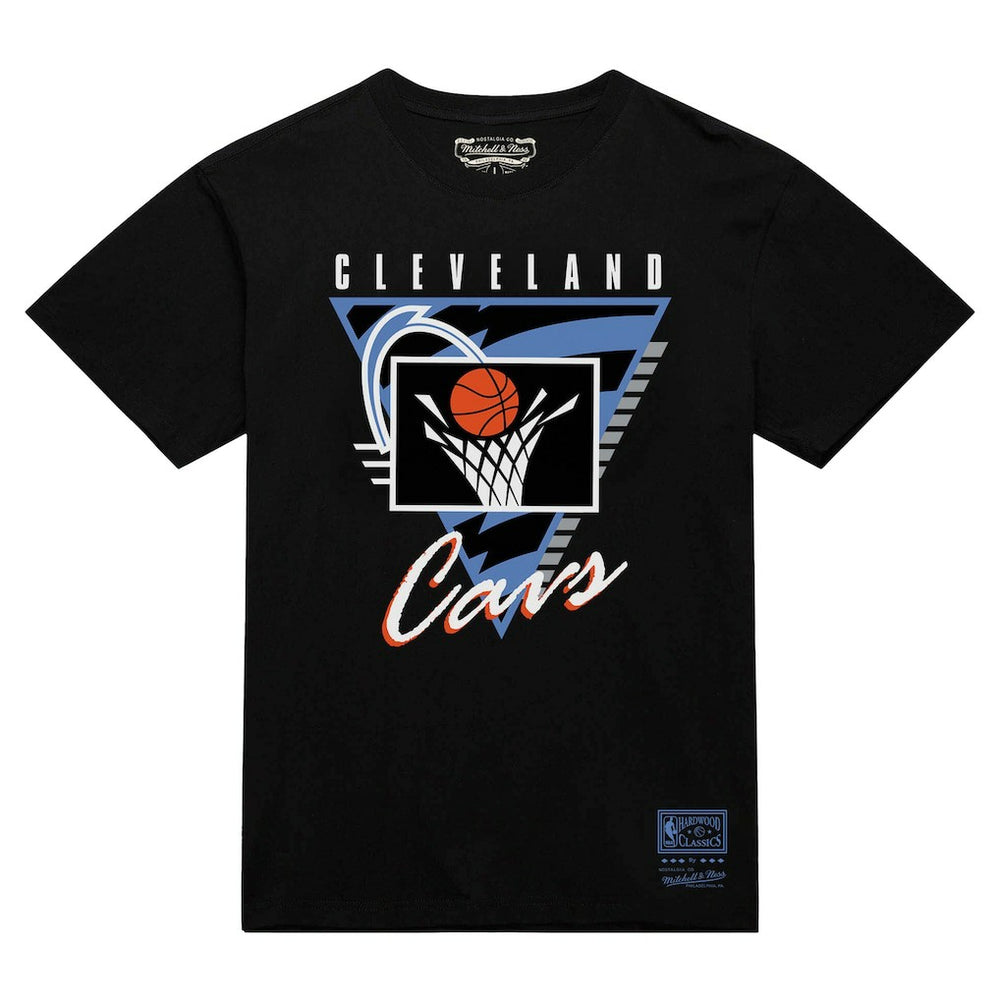 Mitchell & Ness Cleveland Cavaliers Worldwide Collection Tri-Logo T-Shirt Black