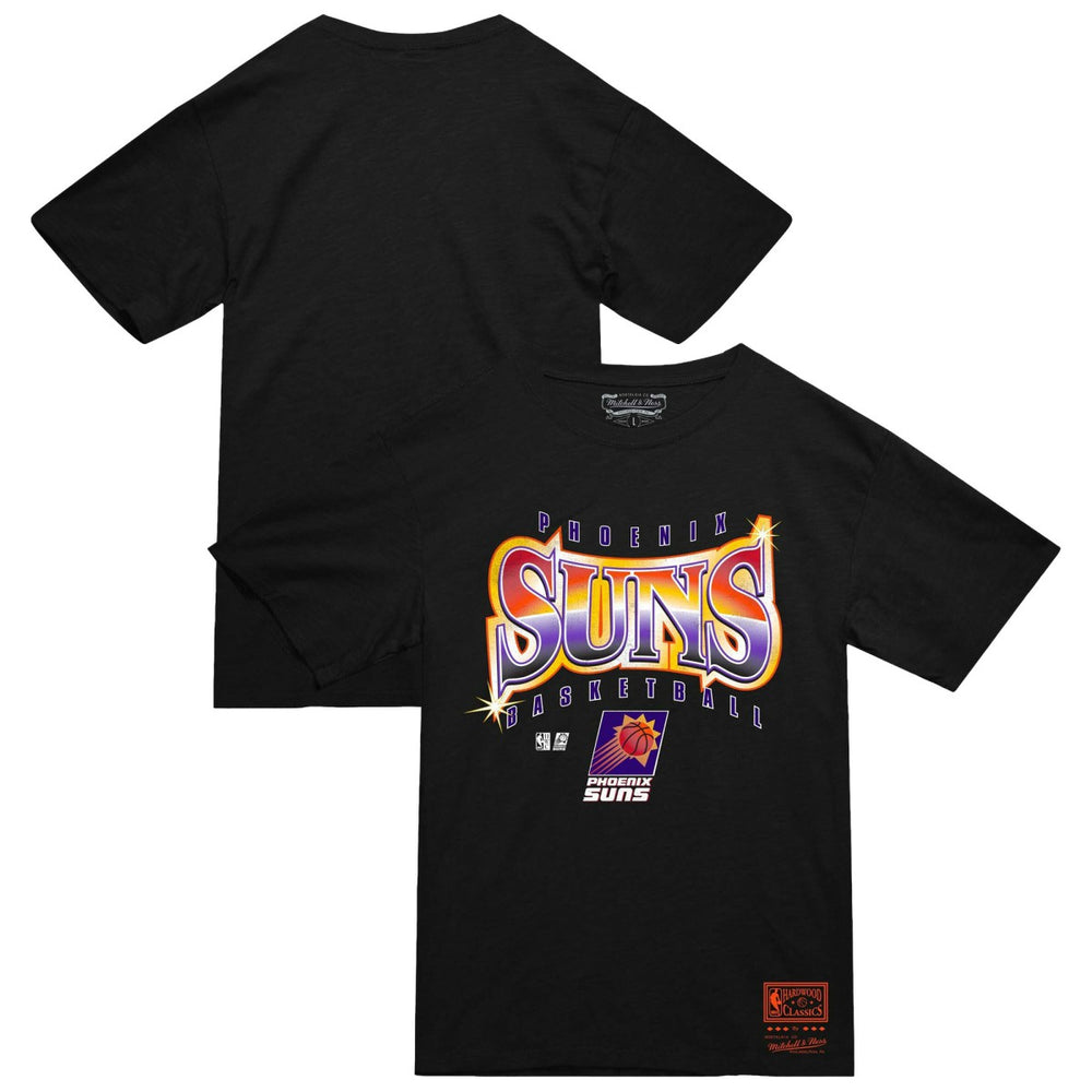 Mitchell & Ness Phoenix Suns Worldwide Collection Glow Up T-Shirt Black