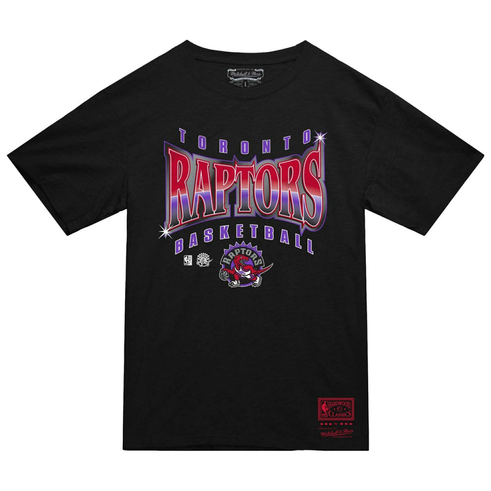 Mitchell & Ness Toronto Raptors Worldwide Collection Glow Up T-Shirt Black