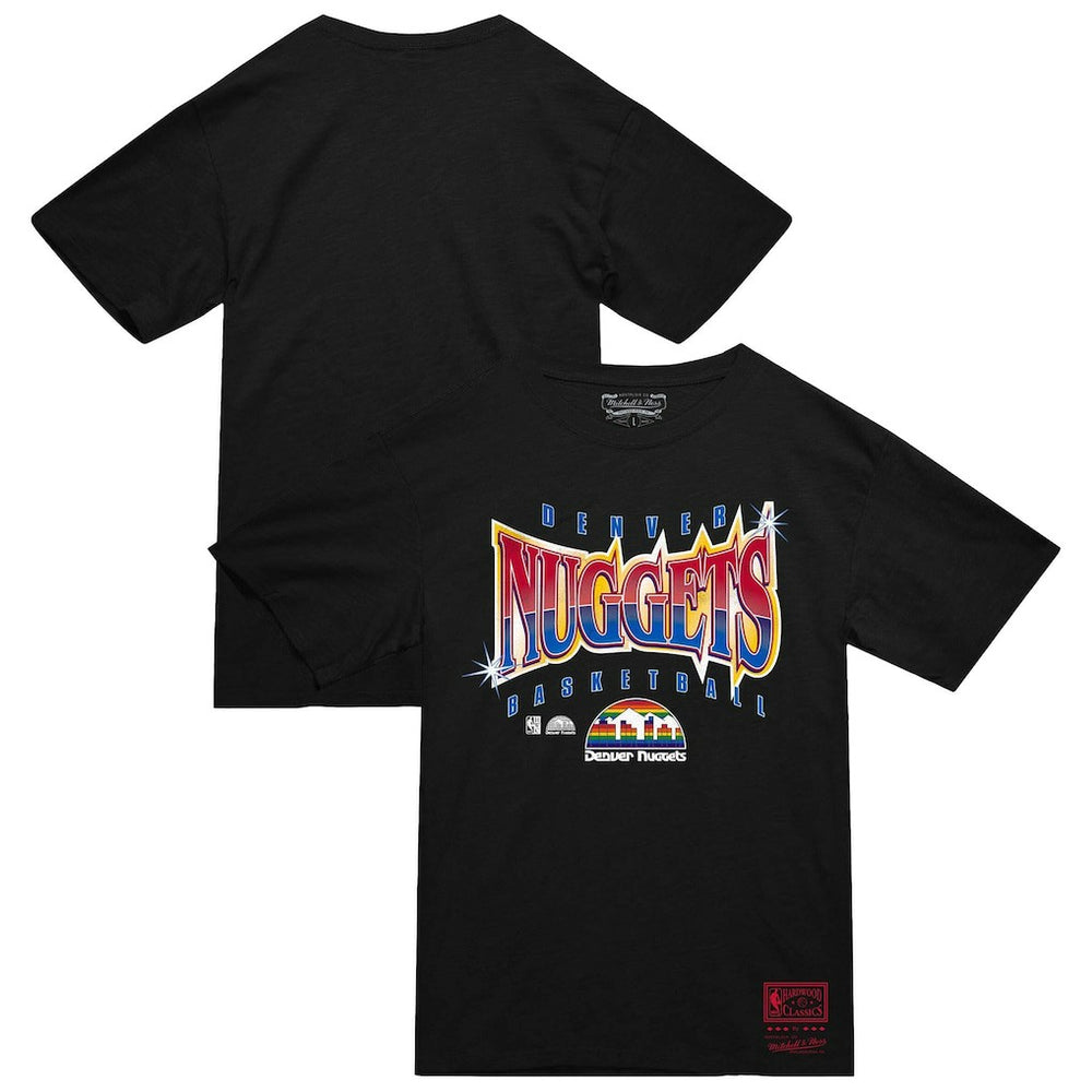 Mitchell & Ness Denver Nuggets Worldwide Collection Glow Up T-Shirt Black