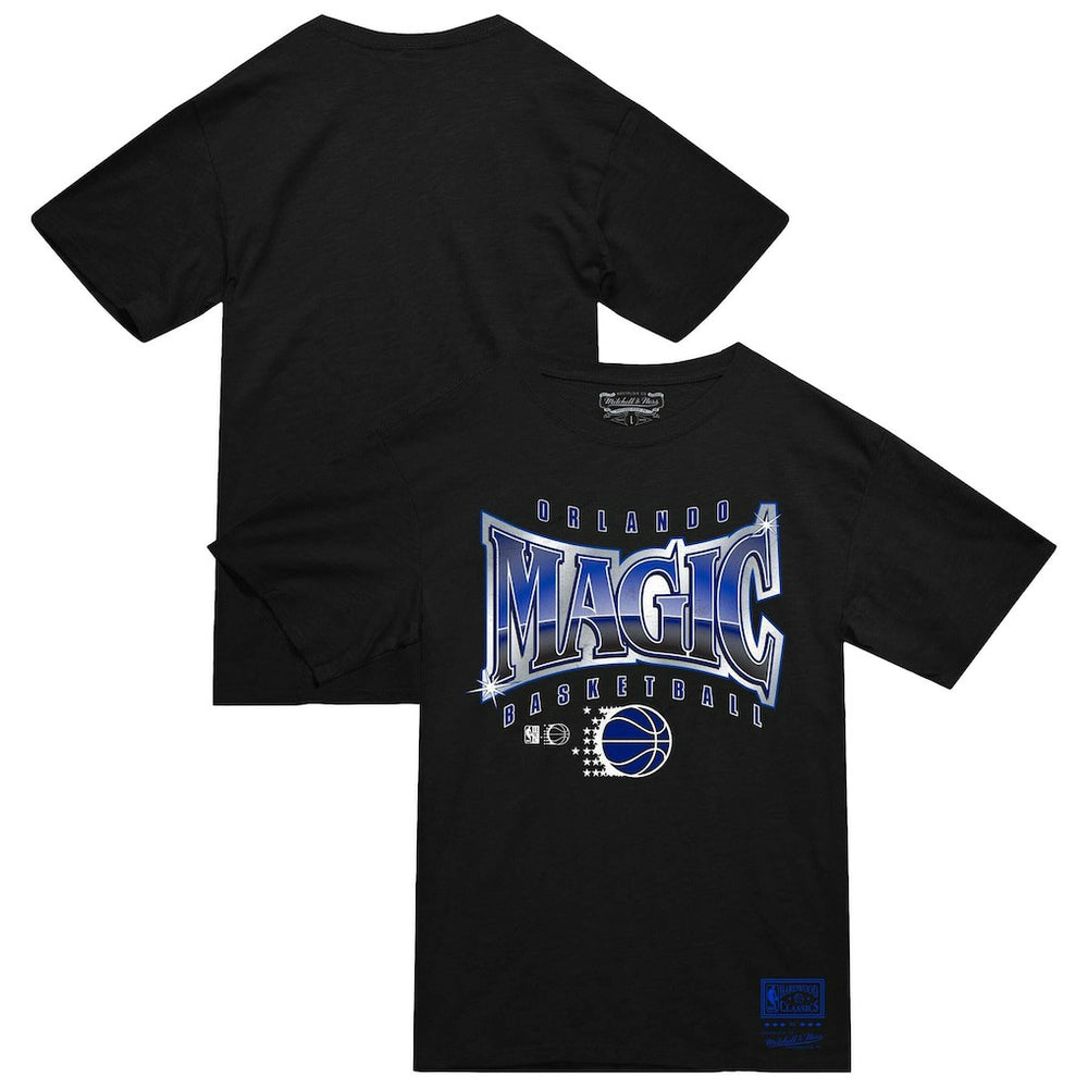 Mitchell & Ness Orlando Magic Worldwide Collection Glow Up T-Shirt Black