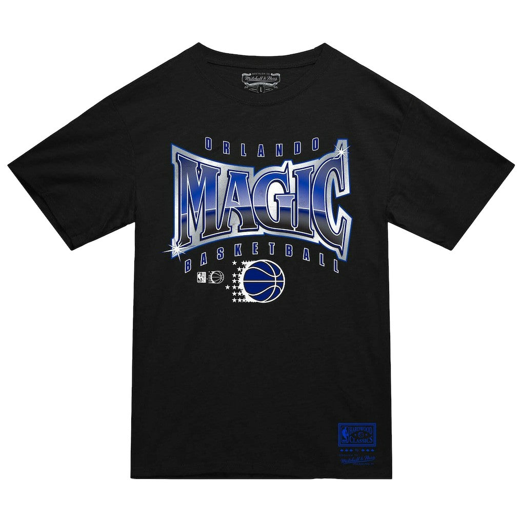 Mitchell & Ness Orlando Magic Worldwide Collection Glow Up T-Shirt Black