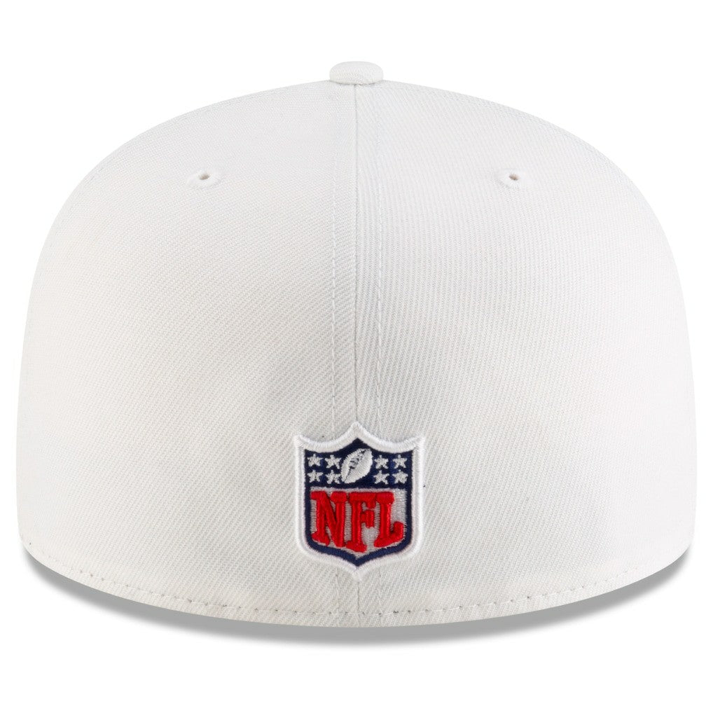 Buffalo Bills New Era 2025 Rivalries Collection Sideline Rope 59FIFTY Fitted Hat - White - NFL