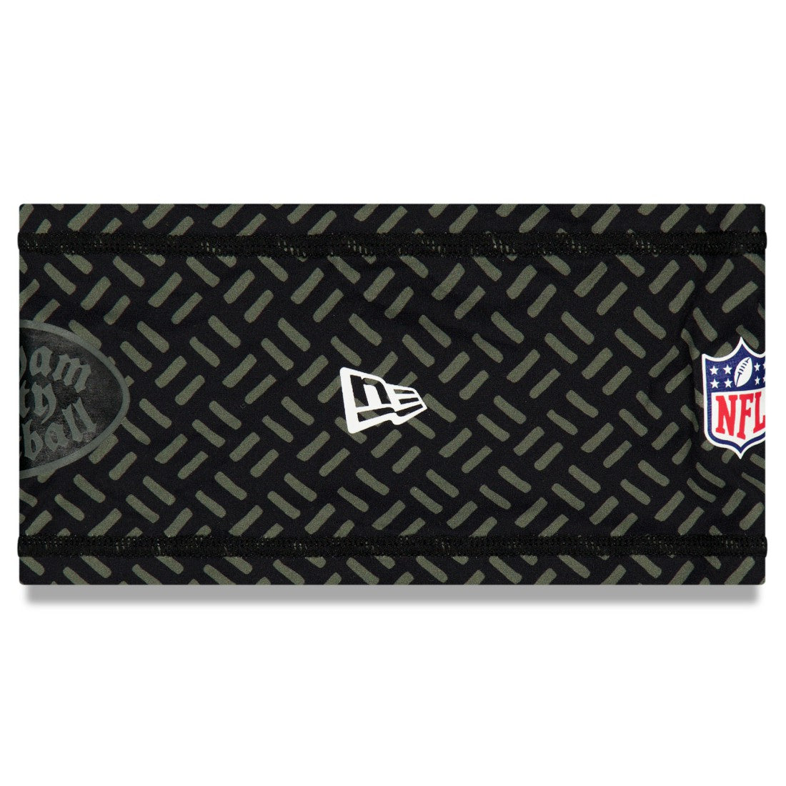 New York Jets New Era 2025 Rivalries Collection Sideline Headband - Black - NFL