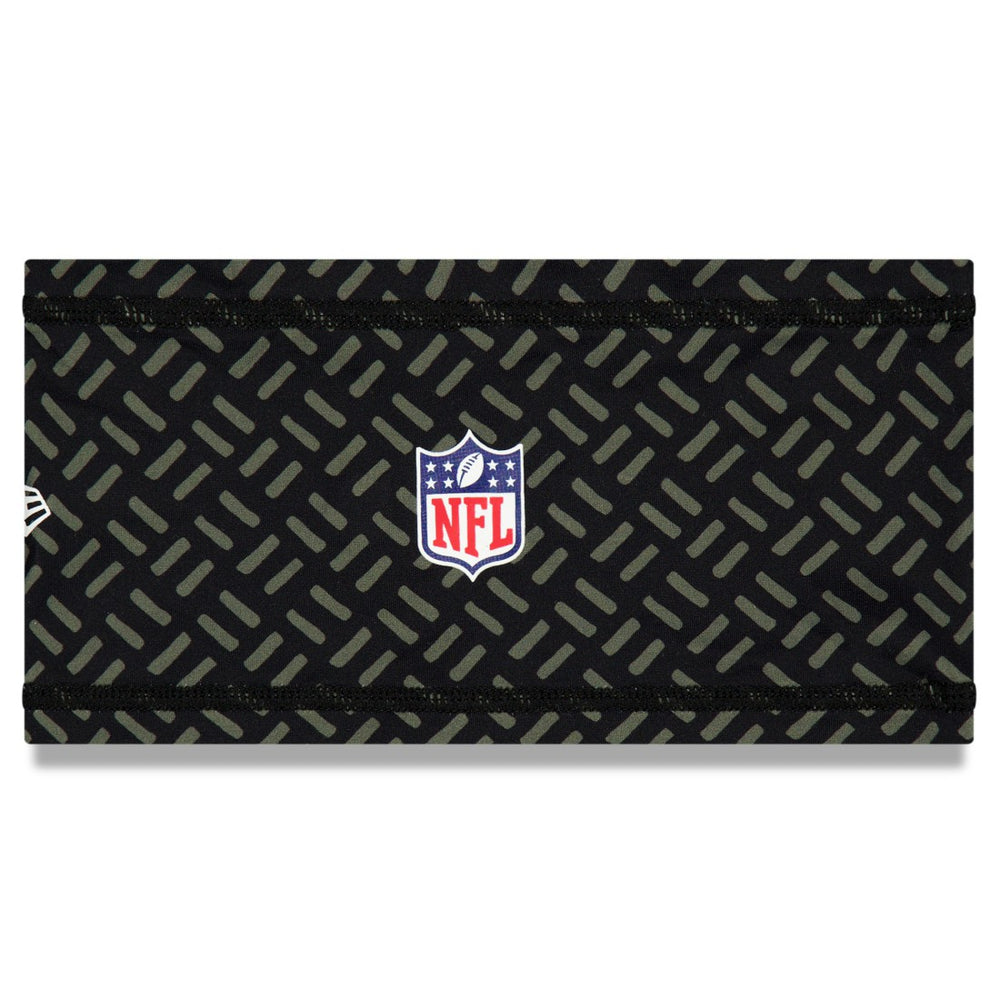 New York Jets New Era 2025 Rivalries Collection Sideline Headband - Black - NFL