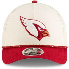 Arizona Cardinals New Era Youth 2025 Rivalries Collection 9FORTY A-Frame Adjustable Hat - Natural - NFL