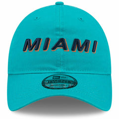 Miami Dolphins New Era 2025 Rivalries Collection Team 9TWENTY Adjustable Hat - Aqua - NFL