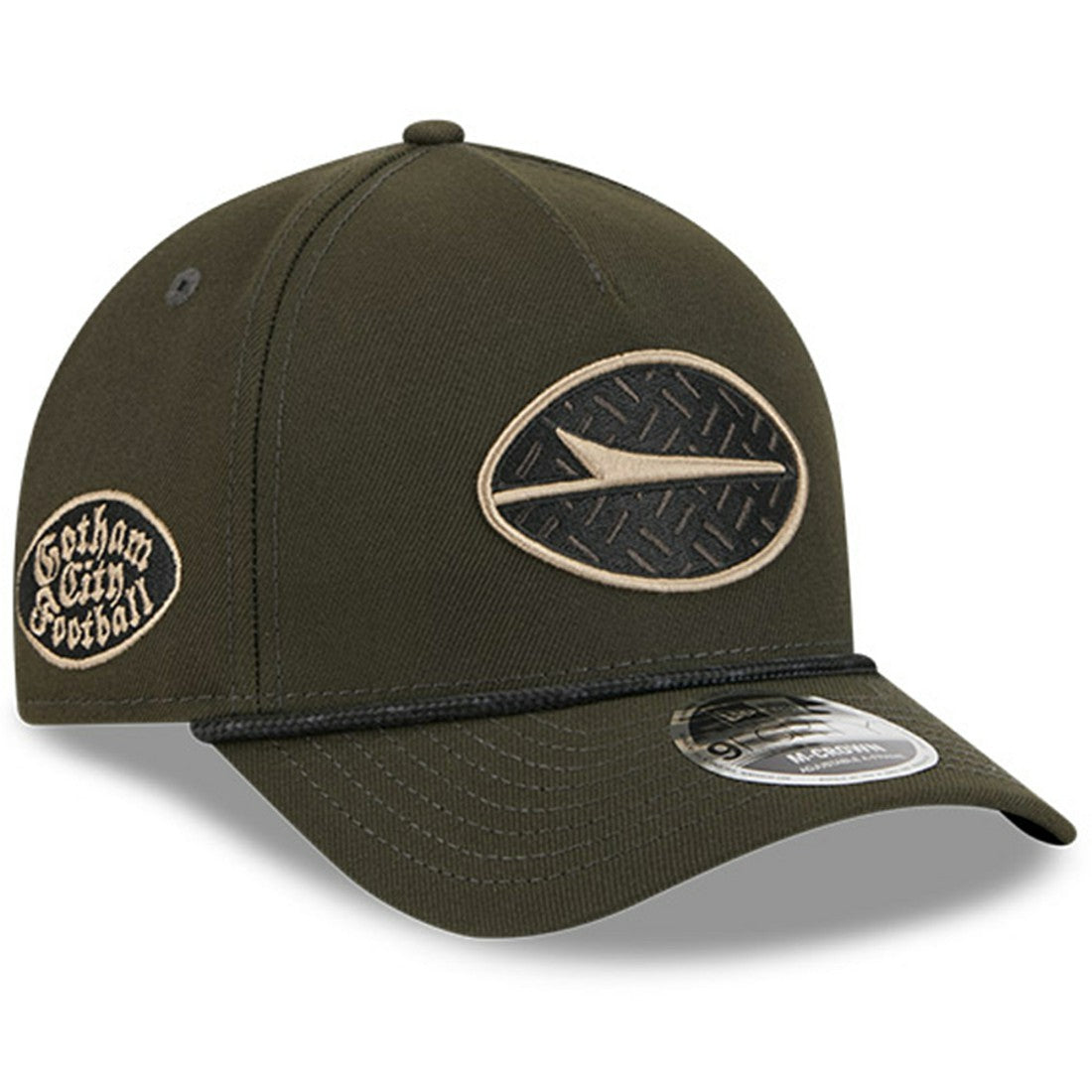 New York Jets New Era Youth 2025 Rivalries Collection 9FORTY A-Frame Adjustable Hat - Gotham Green - NFL