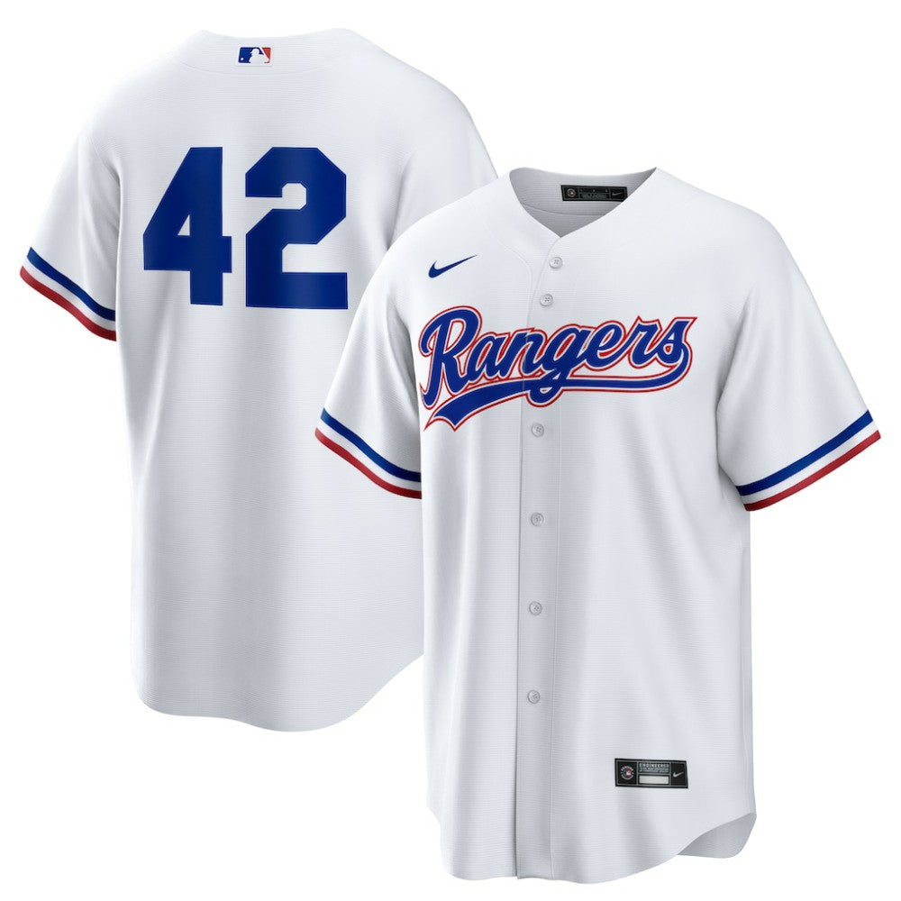 Texas Rangers Nike Home  2025 Jackie Robinson Day Replica Jersey Outlet