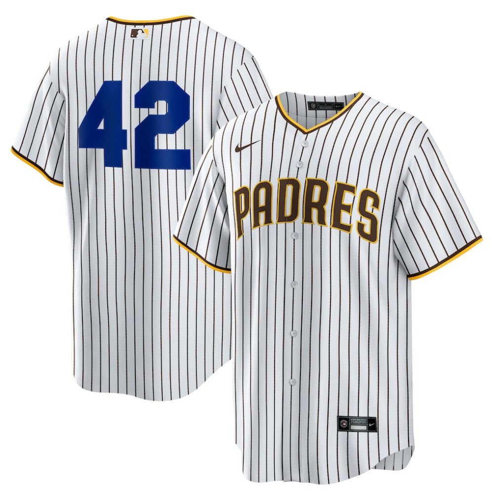 San Diego Padres Nike Home  2025 Jackie Robinson Day Replica Jersey Discount