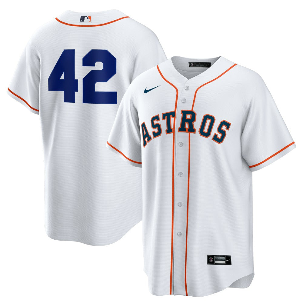Houston Astros Nike Home  2025 Jackie Robinson Day Replica Jersey Outlet