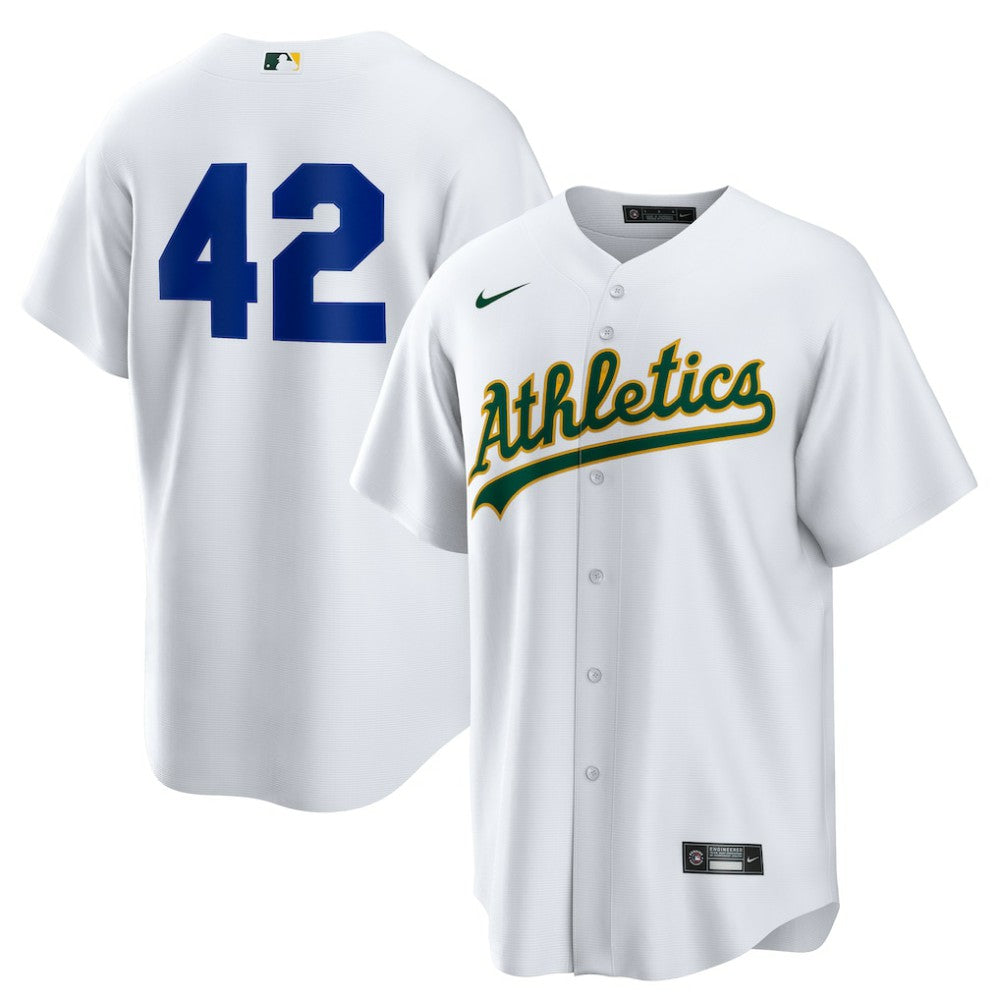 Athletics Nike Home  2025 Jackie Robinson Day Replica Jersey Near Me