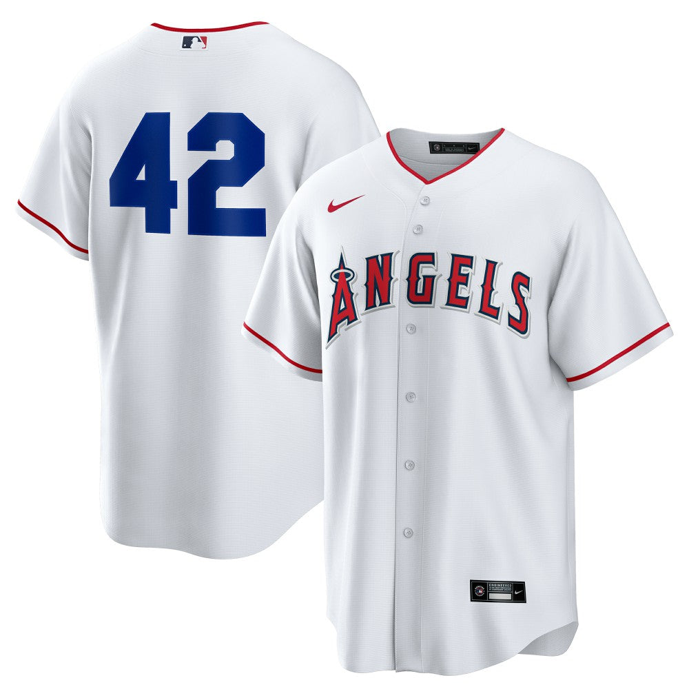 Los Angeles Angels Nike Home  2025 Jackie Robinson Day Replica Jersey Sale