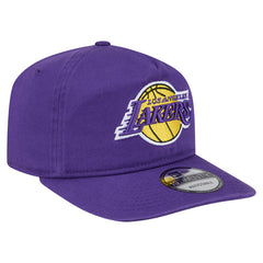 New Era Los Angeles Lakers Cotton 19TWENTY Adjustable Hat Purple