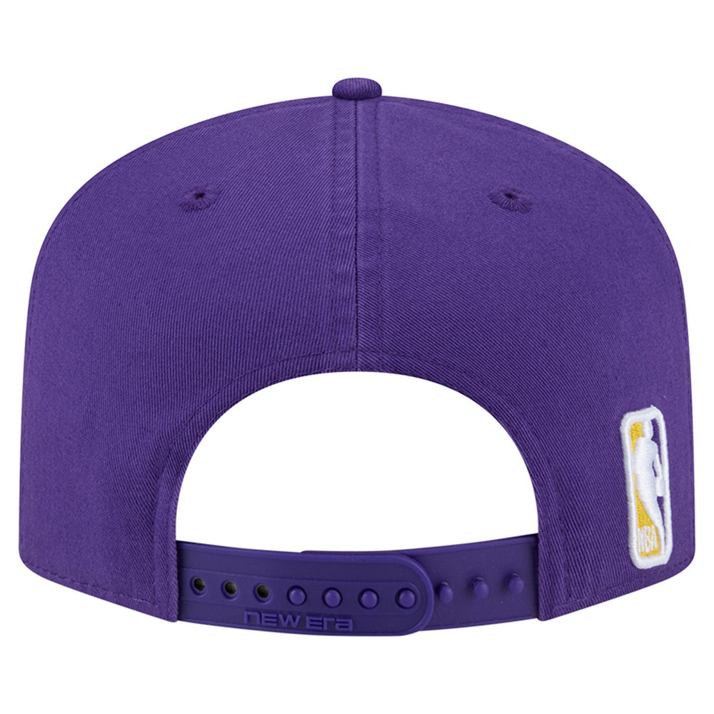 New Era Los Angeles Lakers Cotton 19TWENTY Adjustable Hat Purple