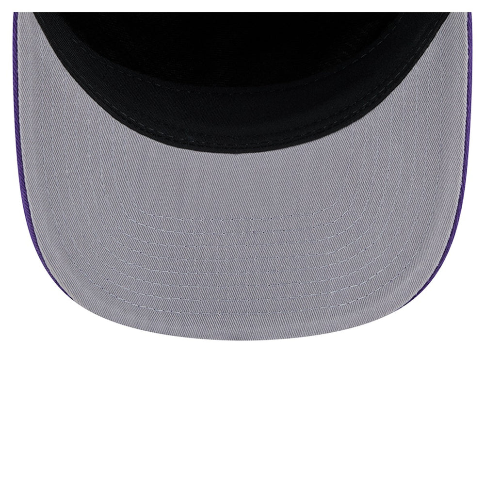 New Era Los Angeles Lakers Cotton 19TWENTY Adjustable Hat Purple